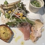 Pizza Kitchen Felice - 前菜の小魚も美味