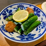 大阪てっぱん - メガみそキュウリ