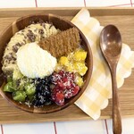 cafe coccinelle - スペシャルアサイーボウル