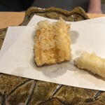 てんぷら 千の種 - 定食　穴子