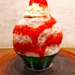 京かき氷 つみき - 『ストロベリー ティラミス』(1500円)〜!!( ^o^)ﾉ