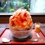 三日月氷菓店 - 『アールグレイ・ピーチ』(1500円)〜!!( ^o^)ﾉ