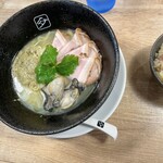 KITCHEN TAKANO - 限定　羅臼昆布と牡蠣の冷やしそば　1900円