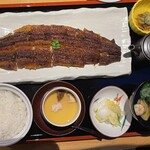 炭焼 うな富士 - 長焼き定食　5,840円