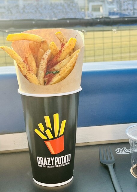 lost レイジーポテト 超貴重‼︎ 完全熟成インカの目覚めフライドポテト‼️ まるで満月 その