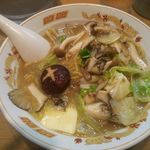 味八 - 限定　きのこラーメン