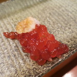 鮨匠 のむら - すじこ握り。