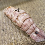 鮨匠 のむら - しゃこ握り。