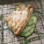 鮨匠 のむら - 炙りカンパチ刺身。