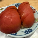 餃子天国 - 冷やしトマト