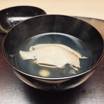 徳ㇵ本也 - 鮑と冬瓜の椀