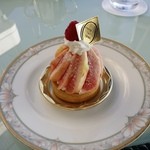 葉山ホテル音羽ノ森 カフェテラス - イチジクのケーキ