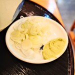 やぶ善 - 薬味。