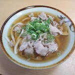 千とせ 本店 - 肉うどん600円