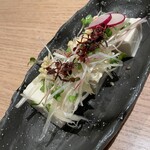 磯一 - 香味野菜たっぷり冷やっこ@398