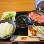 ぴゅあ - 和牛カルビランチ￥1,000（消費税８％込）