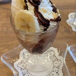 フルーフ・デゥ・セゾン - ミニチョコバナナパフェ