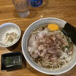 麺屋ひな多 - 鯖と鰹のまぜそば(大)