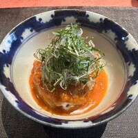 Ji-Cube - 和牛の胡麻ソースがけ