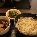 手打うどん 如水 - 肉汁釜揚げうどん