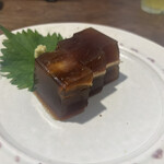 手打ち蕎麦 成冨 - 穴子煮こごり