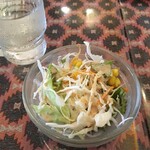 インド料理 パリワル - セットのサラダ