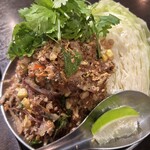 津之守坂今治焼き鳥TORYU - 鶏ひき肉のスパイシーサラダ