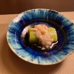 とうふ屋うかい - 茄子と毛がに