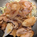 野郎めし - しょうが焼き、アップ