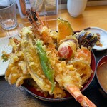 民宿 いなほ - 天丼