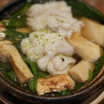 こりょうり たか屋 - 鱧と松茸の小鍋仕立て