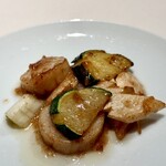 中国料理 美麗華 - ホタテ貝柱の自家製XO醤炒め