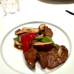 中国料理 美麗華 - 十勝和牛のオイスター炒め