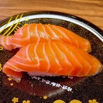 もりもり寿し - 生サーモン