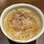 焼肉割烹QUON - 南高梅おろし　奈良三輪そうめん