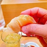 鮨処なかの - 歯応え抜群