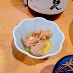 鮨処なかの - 穴子の肝煮