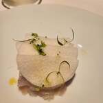 Restaurant Sola - 蓮子鯛と水イカのカルパッチョ