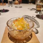 Restaurant Sola - 柑橘とヨーグルトとミルクのアイス