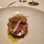 Restaurant Sola - 糸島の完熟トマトとストレッチャチーズと鮪