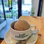 café paro paro - ビーガンアイス、コンビで注文すると、奥深い旨味に変化します。