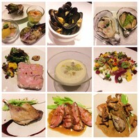 アンフュージョン - 皆で頂いたお料理の数々
