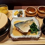 おぎのや食堂 - 新鮮！鯖の味噌煮御膳：1,430円