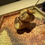 備長炭焼鳥 鳥しげ - 栃尾の油揚げ