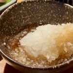 焼鳥 酉たけ - 大根おろし