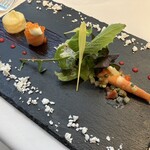 ソンブルイユ TOKYO - フランボワーズのソースが良かった！