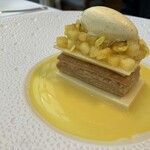 ソンブルイユ TOKYO - 連れのはノンアルコール。自家製バニラアイスになってます。