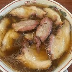 超多加水純手打ち麺 仁しむら - 山形豚の吊るし焼き炭火チャーシュー麺