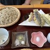 手打ちそば 桜 - ハモと野菜天ざる蕎麦