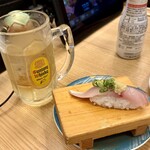 すし辰 - 厚切り生さばと角ハイボール